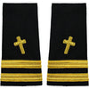 Navy Soft Shoulder Marks - Christian Chaplain Rank 80671
