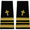 Navy Soft Shoulder Marks - Christian Chaplain Rank 80679