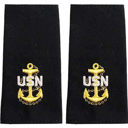 Navy Soft Shoulder Marks - Enlisted, E-7 Chief Petty Officer