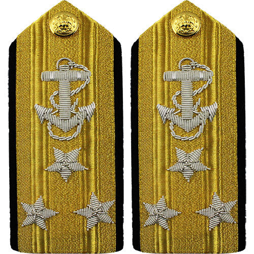 Navy Male Hard Shoulder Board - Line Rank 80730
