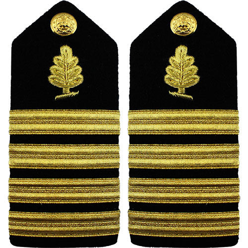 Navy Male Hard Shoulder Board - Medical Service Rank 80753
