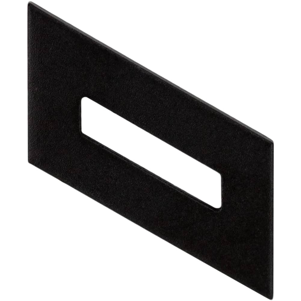 Navy and Marine Corps Subdued Black Metal Collar Insignia Rank - Single Rank 80771