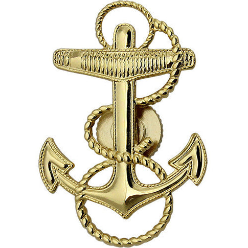 Navy Cap Device Midshipman Screwback