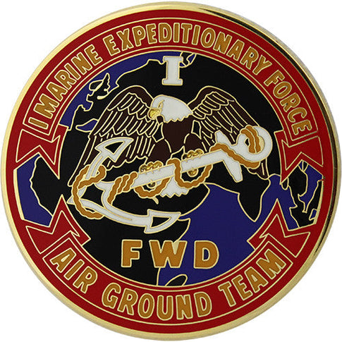 1st Marine Expeditionary Force (FWD) Combat Service Identification Badge