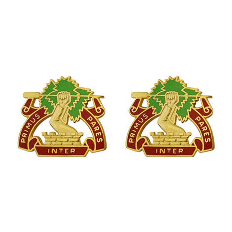 1st ADA (Air Defense Artillery) Regiment Unit Crest (Primus Inter Pares) Army Unit Crests 