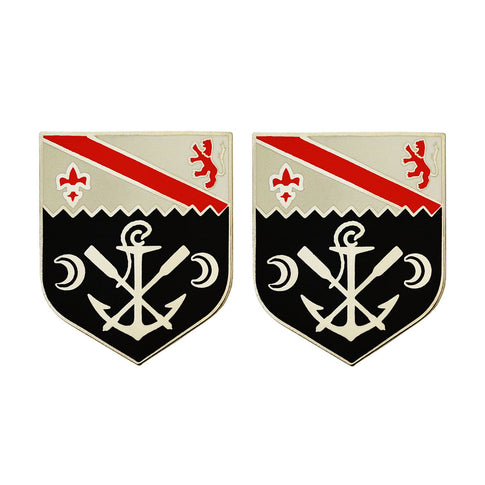 1st Engineer Battalion Unit Crest (No Motto) - Sold in Pairs