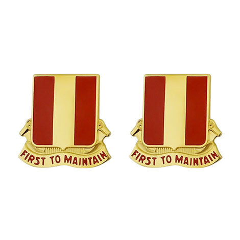 1st Maintenance Battalion Unit Crest (First to Maintain) - Sold in Pairs