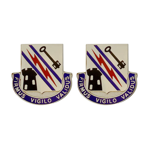 Special Troops Battalion, 3rd Brigade Combat Team, 82nd Airborne Division Unit Crest (Firmus Vigilo Validus) - Sold in Pairs