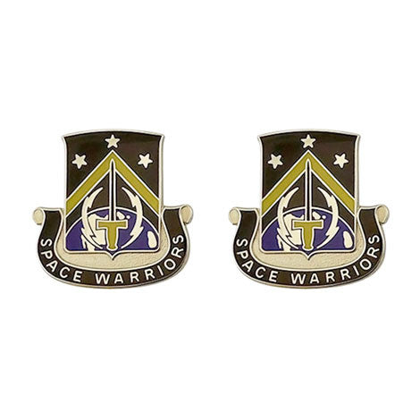 1st Space Battalion Unit Crest (Space Warriors) - Sold in Pairs