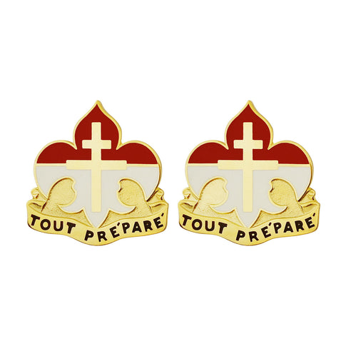 2nd Army Unit Crest (Tout Prepare) - Sold in Pairs
