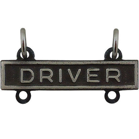 Driver  Bar - Silver Oxidized