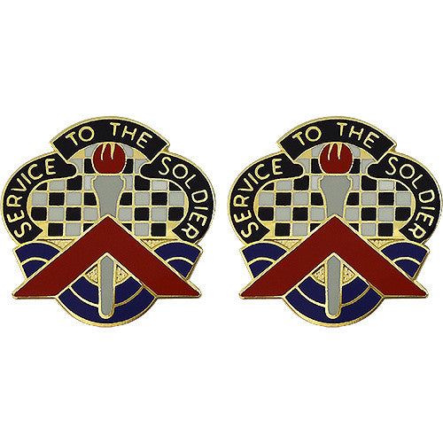 18th Personnel Services Battalion Unit Crest (Service to the Soldier) Army Unit Crests 