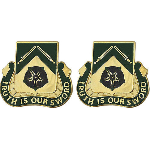 19th Military Police Battalion Unit Crest (Truth is Our Sword) - Sold in Pairs