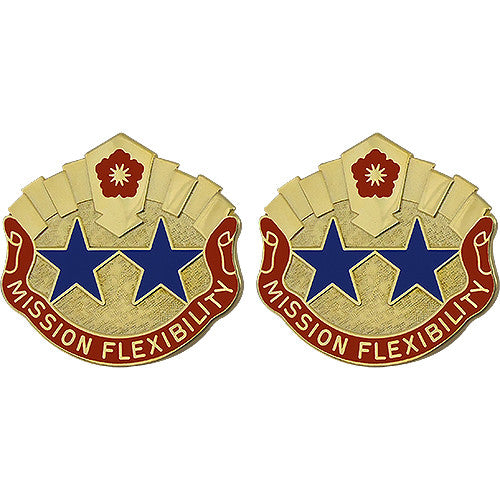 19th Sustainment Command Unit Crest (Mission Flexibility) Army Unit Crests 