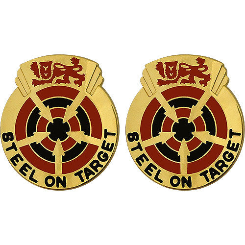 23rd ADA (Air Defense Artillery) Group Unit Crest (Steel on Target) Army Unit Crests 