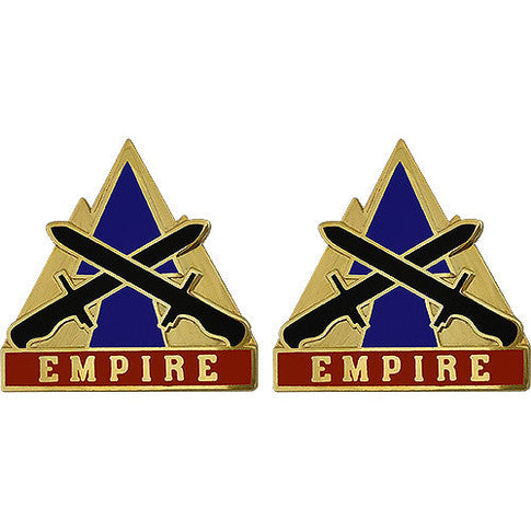 27th Infantry Brigade Combat Team Unit Crest (Empire) - Sold in Pairs
