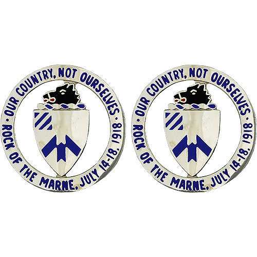 30th Infantry Regiment Unit Crest (Our Country, Not Ourselves) Army Unit Crests 