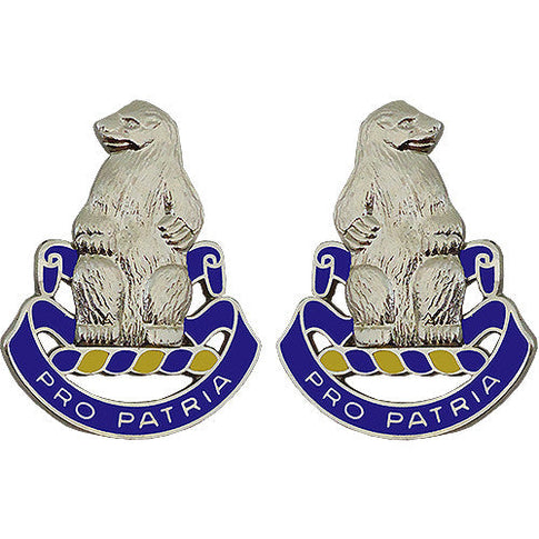 31st Infantry Regiment Unit Crest (Pro Patria) - Sold in Pairs