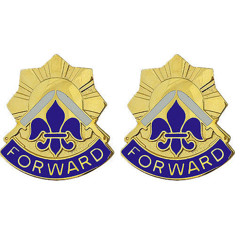 32nd Infantry Brigade Unit Crest (Forward) - Sold in Pairs