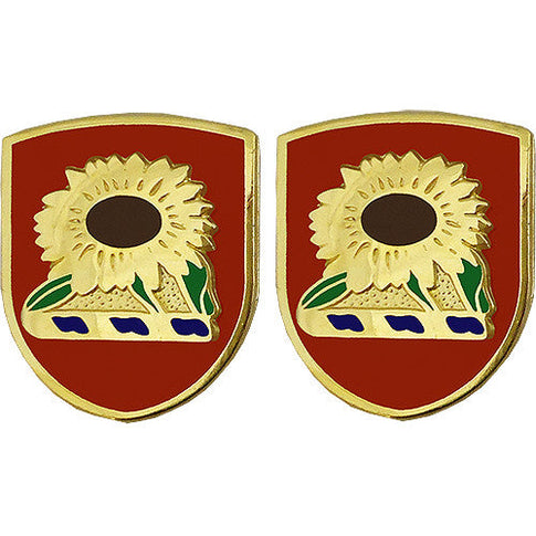 35th Division Artillery Unit Crest (No Motto) - Sold in Pairs