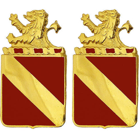 35th Field Artillery Regiment Unit Crest (No Motto) - Sold in Pairs