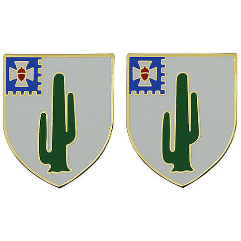 35th Infantry Regiment Unit Crest (No Motto) - Sold in Pairs