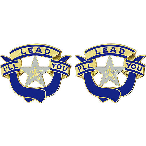 36th Brigade, 50th Armored Division Unit Crest (I'll Lead You) Army Unit Crests 
