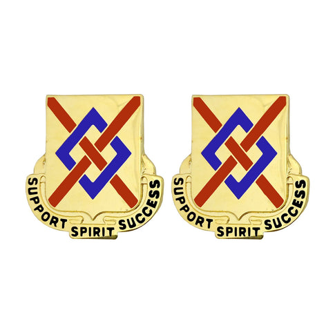 39th Support Battalion Unit Crest (Support Spirit Success) - Sold in Pairs