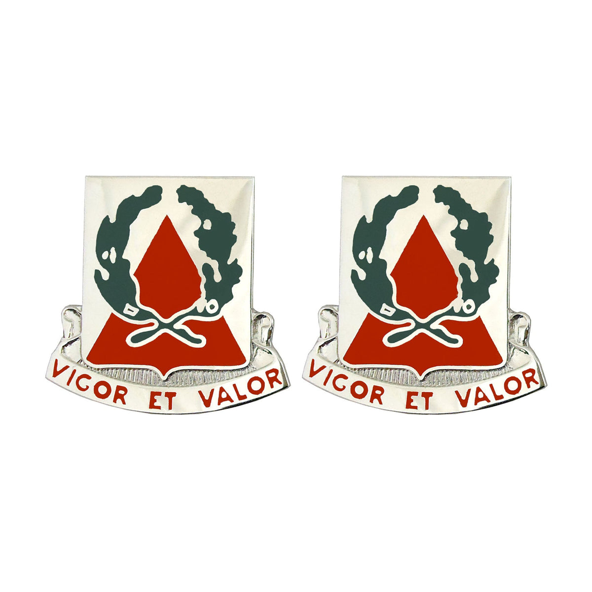 41st Engineer Battalion Unit Crest (Vigor Et Valor) Army Unit Crests 
