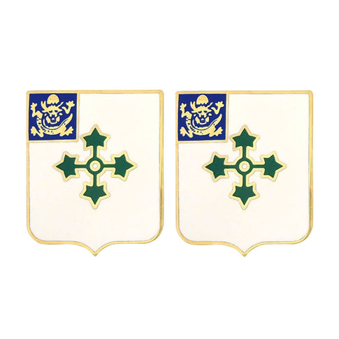 47th Infantry Regiment Unit Crest (No Motto) - Sold in Pairs