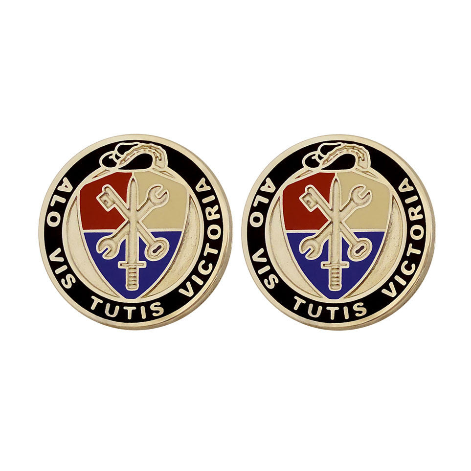55th Sustainment Brigade Unit Crest (Alo Vis, Tutis Victoria) Army Unit Crests 