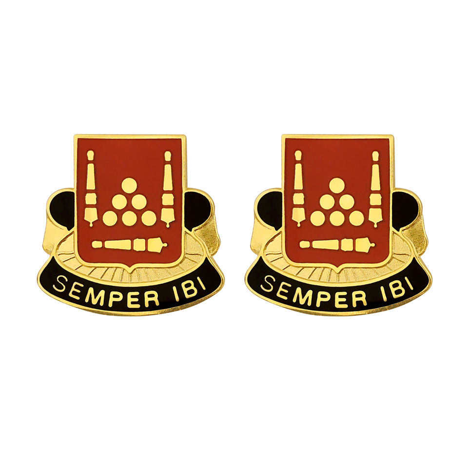 63rd Ordnance Battalion Unit Crest (Semper Ibi) Army Unit Crests 