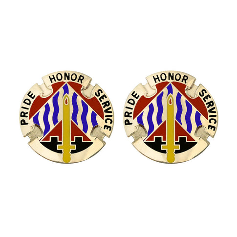 63rd Regional Support Command Unit Crest (Pride Honor Service) - Sold in Pairs