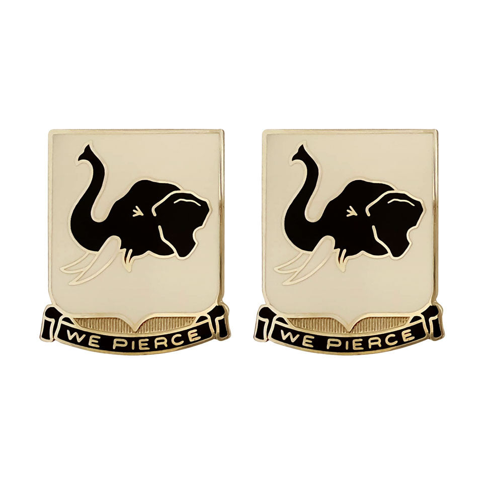 64th Armor Regiment Unit Crest (We Pierce) Army Unit Crests 