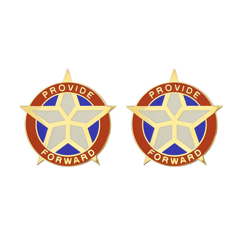 64th Support Group Unit Crest (Provide Forward) - Sold in Pairs
