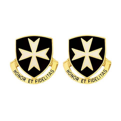 65th Infantry Regiment Unit Crest (Honor Et Fidelitas) - Sold in Pairs