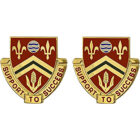 67th Support Battalion Unit Crest (Support to Success) - Sold in Pairs