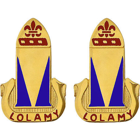 68th ADA (Air Defense Artillery) Unit Crest (Lolamy) - Sold in Pairs