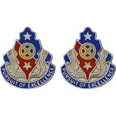 168th Support Battalion Unit Crest (Pursuit of Excellence) - Sold in Pairs