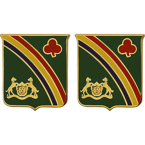 69th Infantry Regiment Unit Crest (No Motto) - Sold in Pairs