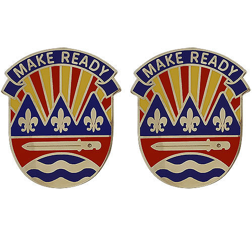 75th Division (Mission Command Training) Unit Crest (Make Ready) Army Unit Crests 