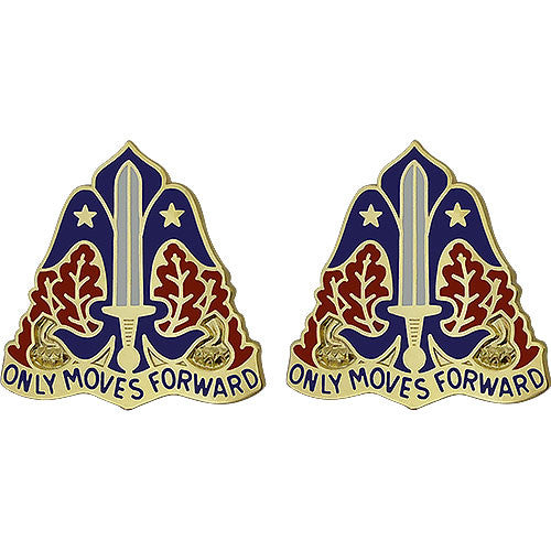 80th Training Command Unit Crest (Only Moves Forward) Army Unit Crests 