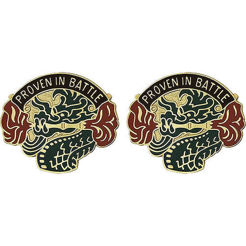 89th Military Police Brigade Unit Crest (Proven in Battle) - Sold in Pairs