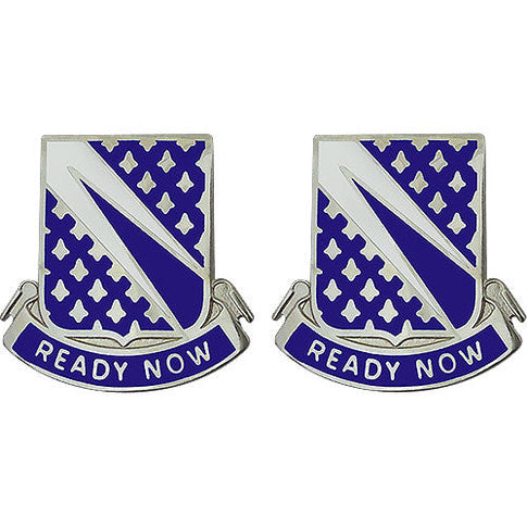 89th Cavalry Regiment Unit Crest (Ready Now) - Sold in Pairs