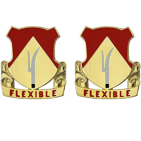 94th Field Artillery Regiment Unit Crest (Flexible) - Sold in Pairs