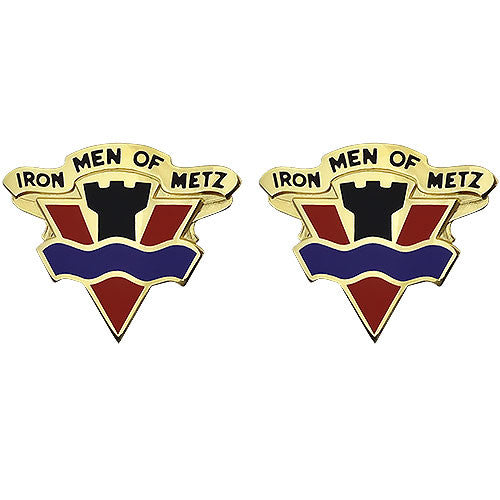95th Training Division Unit Crest (Iron Men of Metz) Army Unit Crests 