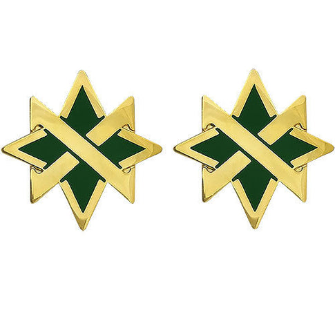 95th Military Police Battalion Unit Crest (No Motto) - Sold in Pairs