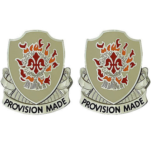 96th Support Battalion Unit Crest (Provision Made) - Sold in Pairs