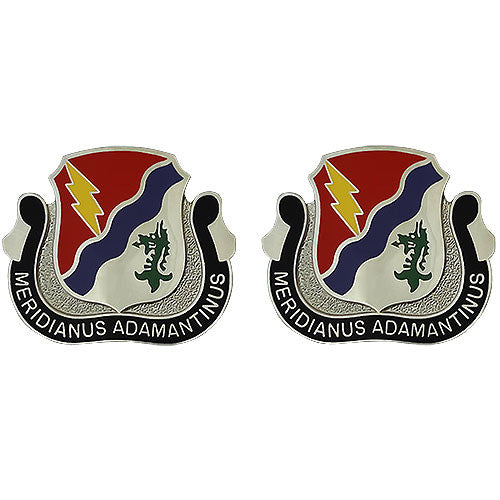 98th Cavalry Regiment Unit Crest (Meridianus Adamantinus) Army Unit Crests 