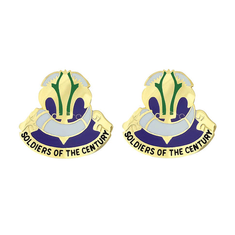 100th Division Unit Crest - Sold in Pairs